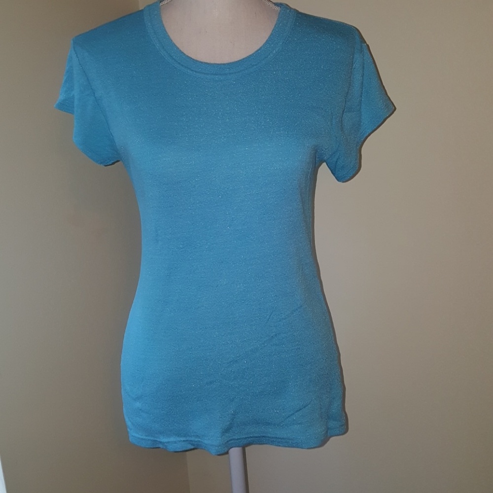 FINAL PRICE Blue Michael Stars (Anthro) crew Tee
